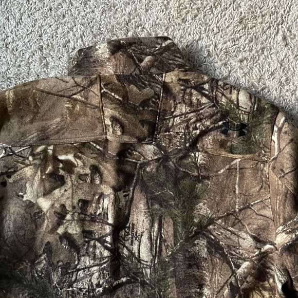 ⭐️HP NWT Under Armour Stealth MidSeason Wool Jacket RealTree Xtra 1297441 SZ XL - Picture 9 of 12